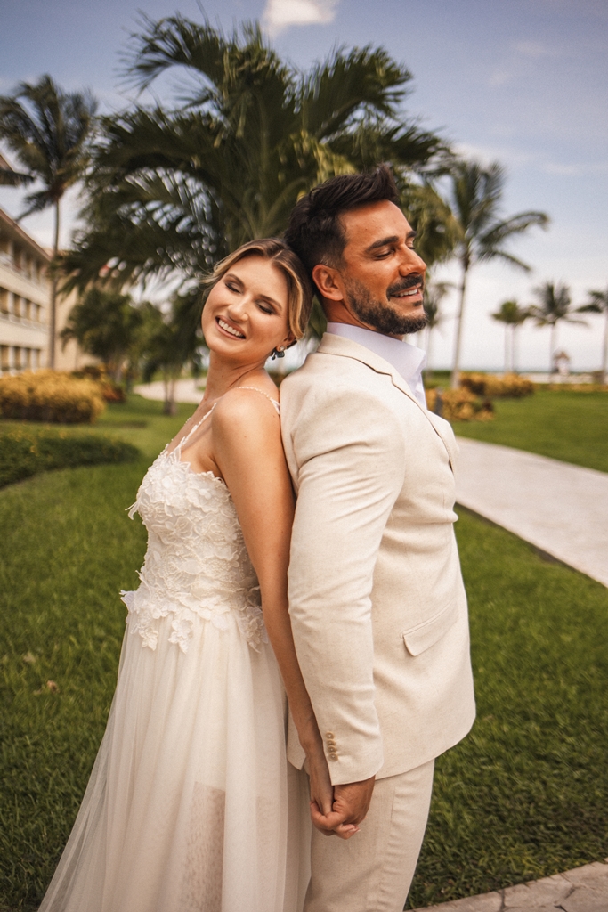 O casamento em Cancún de Karoline Kleine e Julio Rocha